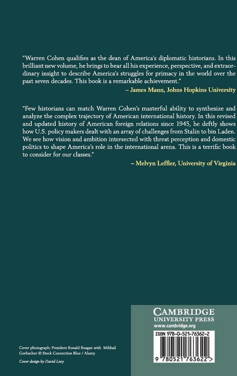Produktbild: The New Cambridge History of American Foreign Relations