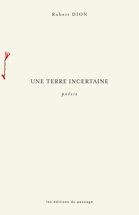 Produktbild: Une terre incertaine