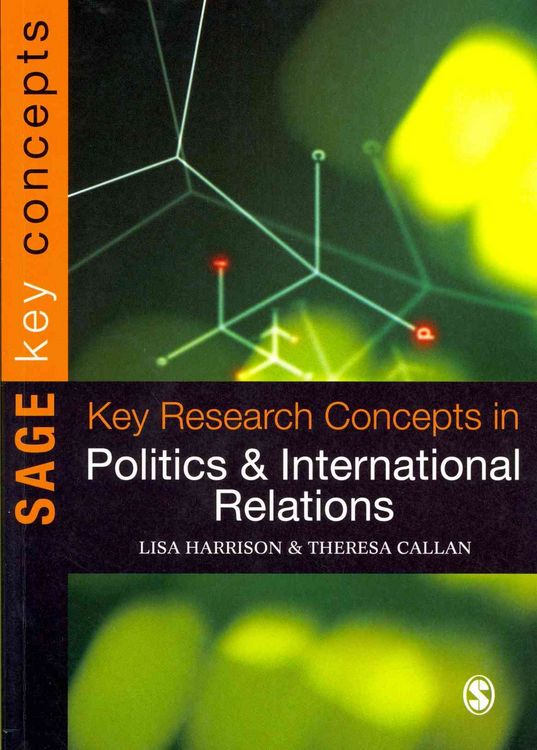 Produktbild: Key Research Concepts in Politics and International Relations