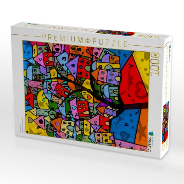 Produktbild: CALVENDO Puzzle Baumh&auml;user | 1000 Teile Lege-Gr&ouml;&szlig;e 64x48cm Foto-Puzzle f&uuml;r gl&uuml;ckliche Stunden