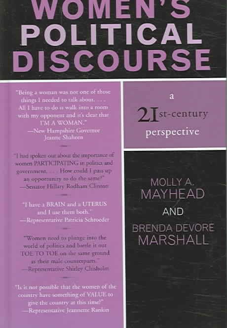 Produktbild: Womens Political Discourse