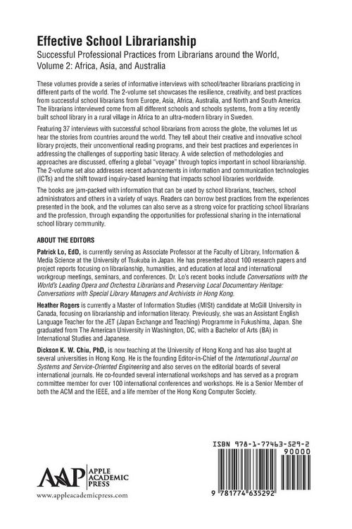 Produktbild: Effective School Librarianship