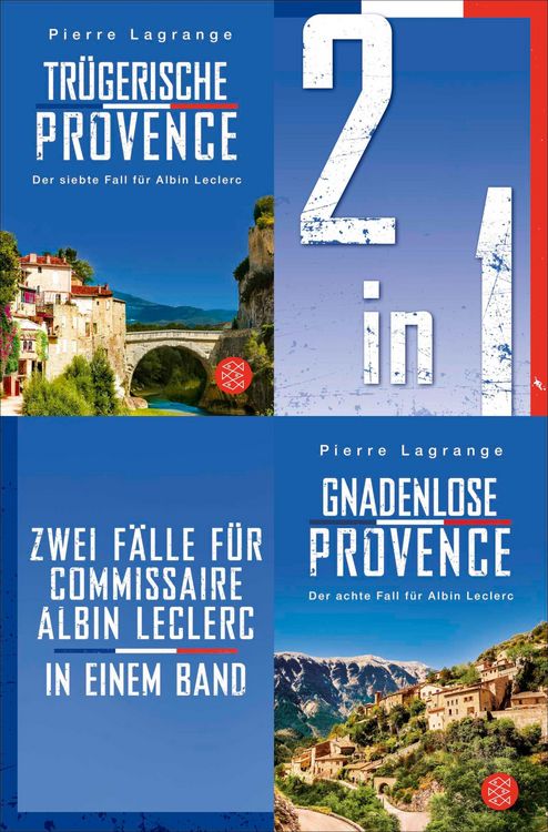 Produktbild: Tr&uuml;gerische Provence / Gnadenlose Provence - Zwei F&auml;lle f&uuml;r Commissaire Albin Leclerc in einem Band