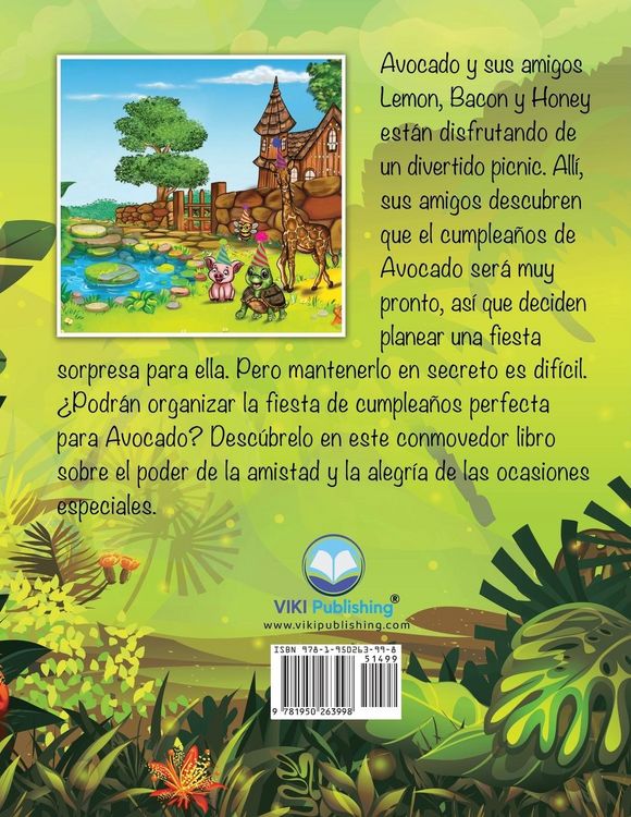 Produktbild: &iexcl;La fiesta de cumplea&ntilde;os sorpresa de Avocado! (Avocado's Surprise Birthday Party! - Spanish Edition)