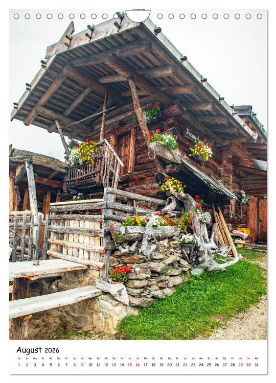 Produktbild: S&uuml;dtirol zum Kennenlernen im Sommer (Wandkalender 2026 DIN A4 hoch), CALVENDO Monatskalender