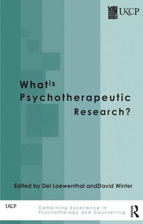 Produktbild: What is Psychotherapeutic Research?