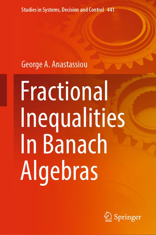 Produktbild: Fractional Inequalities In Banach Algebras