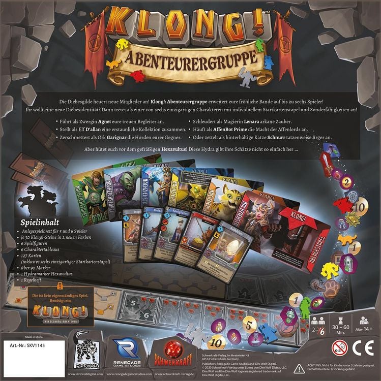 Produktbild: Klong!: Abenteurergruppe