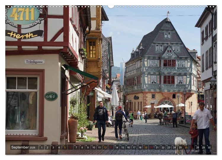 Produktbild: Miltenberg am Main (Wandkalender 2026 DIN A2 quer), CALVENDO Monatskalender