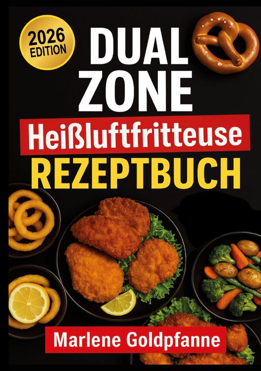 Produktbild: DUAL ZONE Hei&szlig;luftfritteuse Rezeptbuch