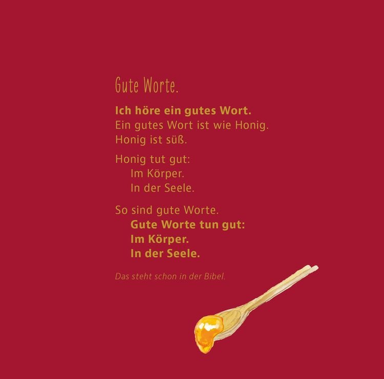 Produktbild: Gute Worte sind wie Honig