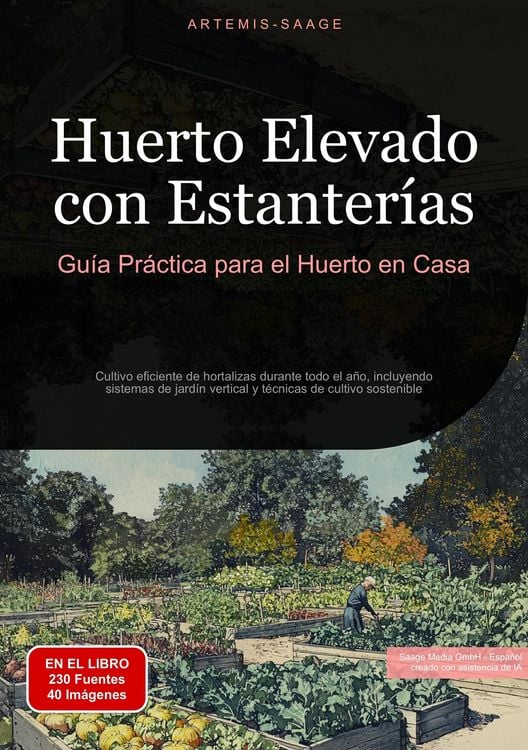 Produktbild: Huerto Elevado con Estanter&iacute;as: Gu&iacute;a Pr&aacute;ctica para el Huerto en Casa