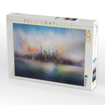 Produktbild: CALVENDO Puzzle Bunte Stadt | 2000 Teile Lege-Gr&ouml;&szlig;e 90x67cm Foto-Puzzle f&uuml;r gl&uuml;ckliche Stunden