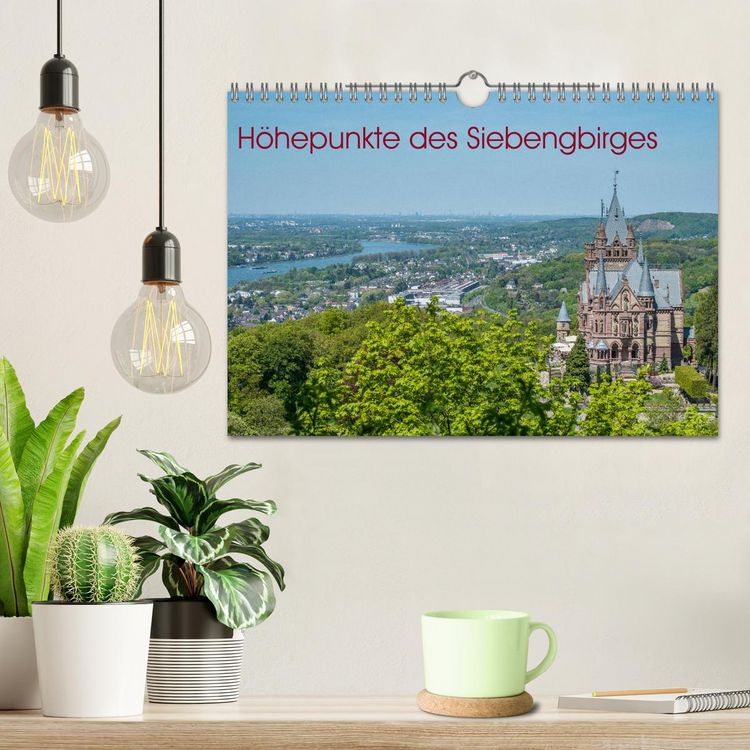 Produktbild: H&ouml;hepunkte des Siebengebirges (Wandkalender 2026 DIN A4 quer), CALVENDO Monatskalender