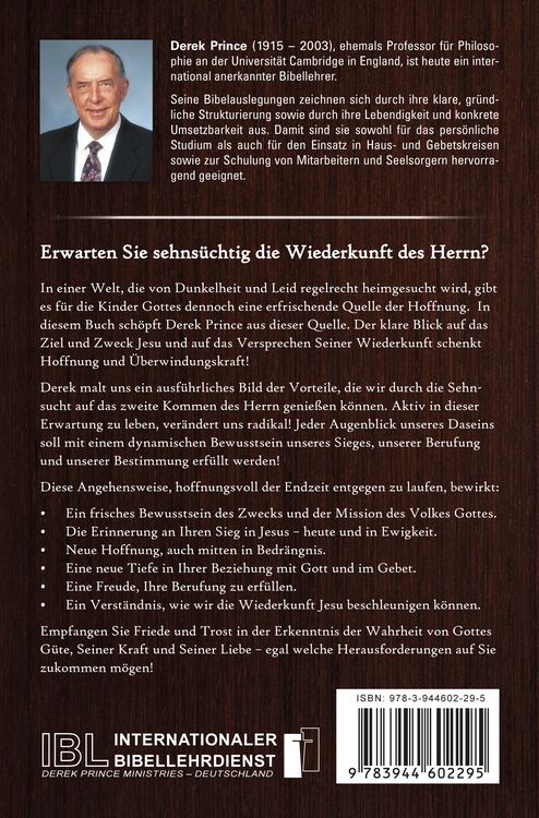 Produktbild: Sehnsucht nach Seiner Wiederkunft