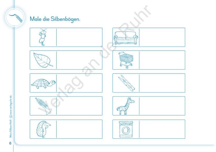 Produktbild: Mein Silben-Heft