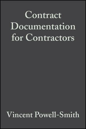 Produktbild: Contract Documentation for Contractors