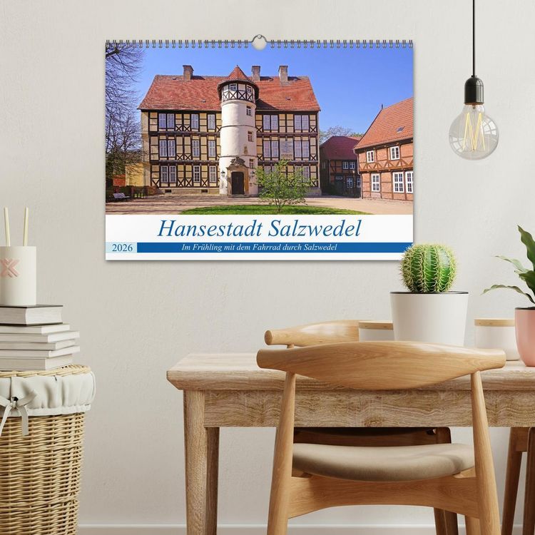 Produktbild: Hansestadt Salzwedel (Wandkalender 2026 DIN A3 quer), CALVENDO Monatskalender