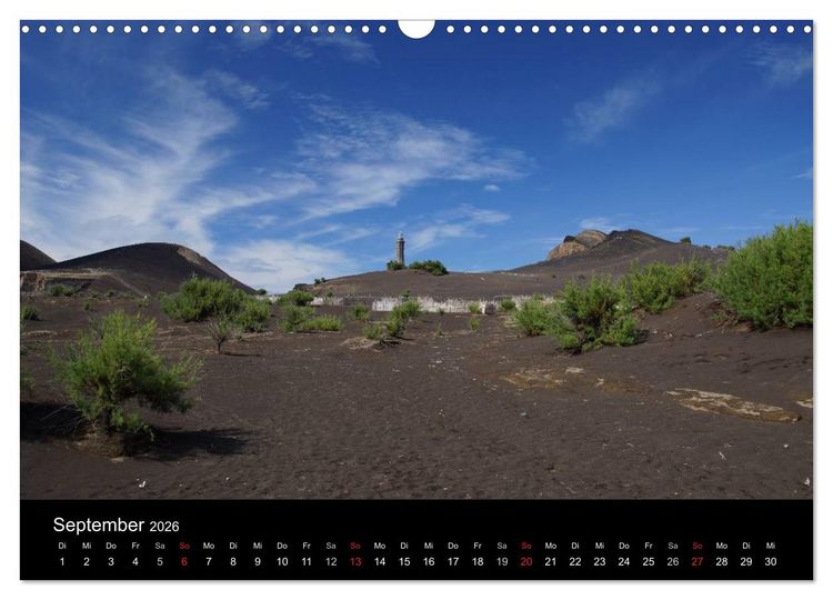 Produktbild: Azoren - Ein Naturerlebnis (Wandkalender 2026 DIN A3 quer), CALVENDO Monatskalender
