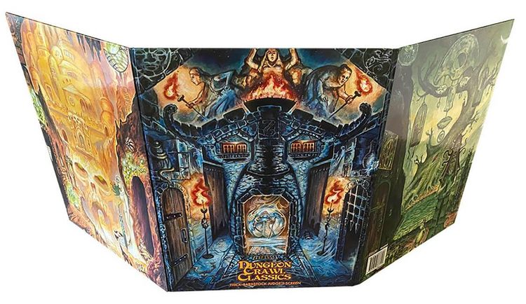 Produktbild: Na: Dungeon Crawl Classics RPG Thick Judge's Screen