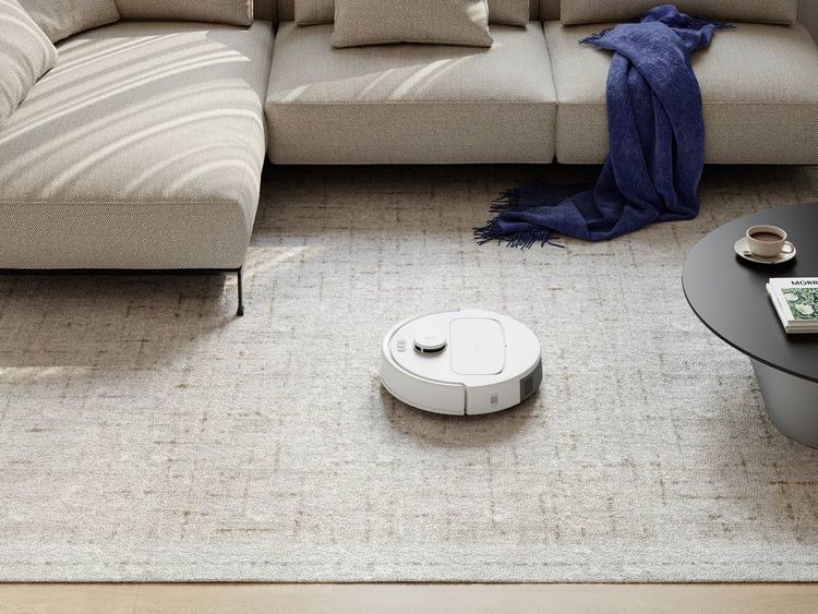 Produktbild: ECOVACS DEEBOT N20e PLUS Saug-und Wischroboter Wei&szlig; Beutellos, App gesteuert, Sprachgesteuert, kompatibel mit Amazon Alexa