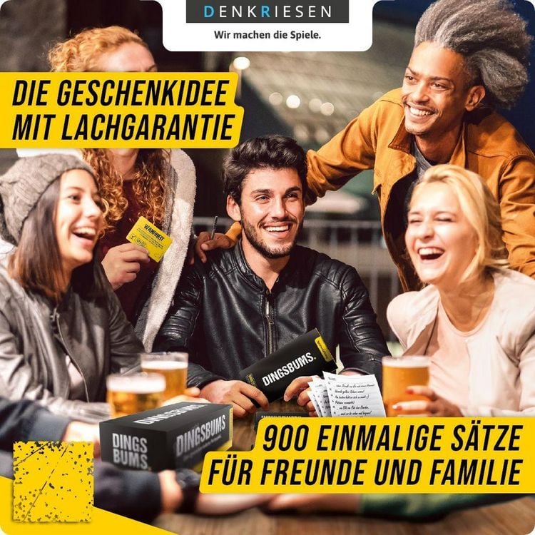 Produktbild: DENKRIESEN - PARTYFIEBER - DINGSBUMS&reg; "Das grundverkehrte Partyspiel"
