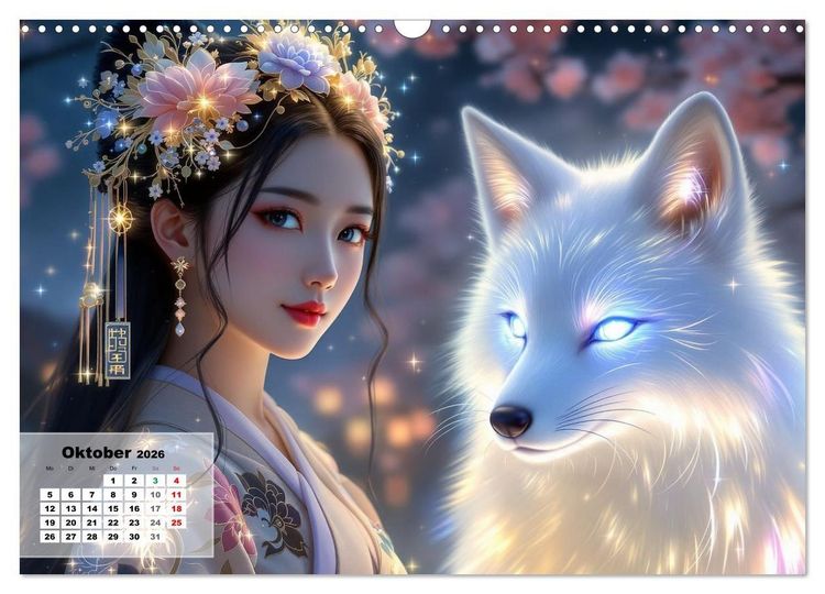 Produktbild: Wilde Seelen (Wandkalender 2026 DIN A3 quer), CALVENDO Monatskalender
