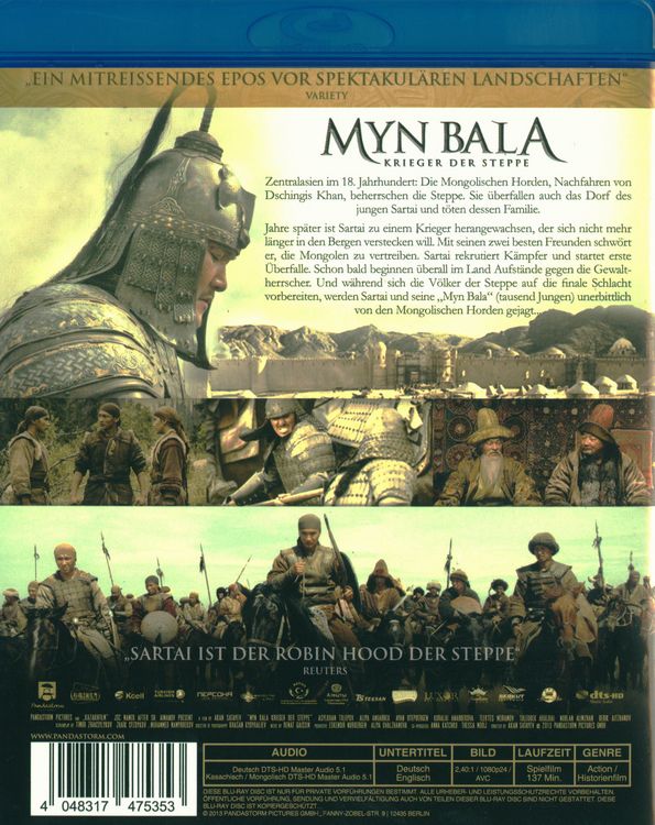 Produktbild: Myn Bala - Krieger der Steppe