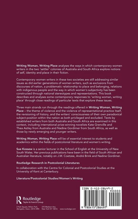 Produktbild: Writing Woman, Writing Place