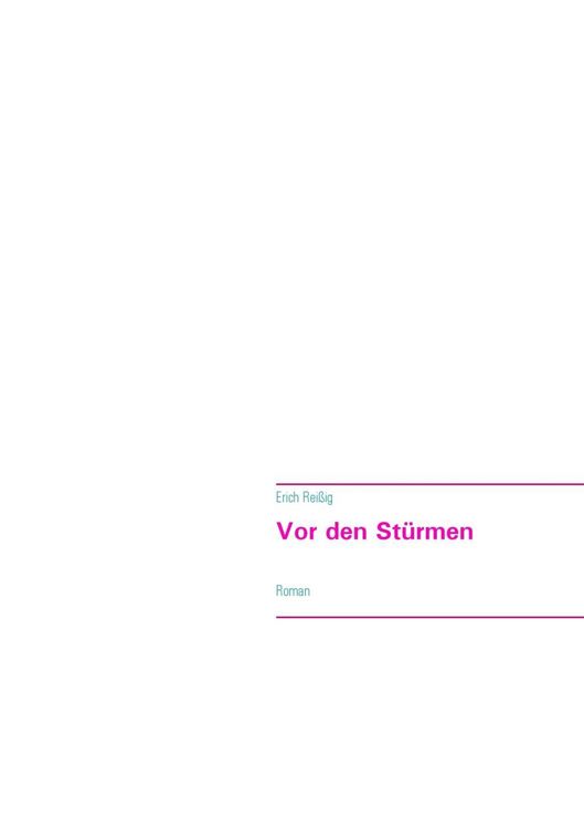 Produktbild: Vor den St&uuml;rmen