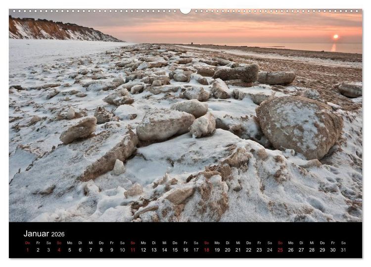 Produktbild: Sylt-Abende - Fotografien von Beate Zoellner (hochwertiger Premium Wandkalender 2026 DIN A2 quer), Kunstdruck in Hochglanz