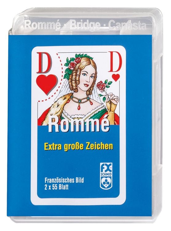 Produktbild: Romm&eacute;, Bridge, Canasta - Kartenspiel ab 8 Jahre