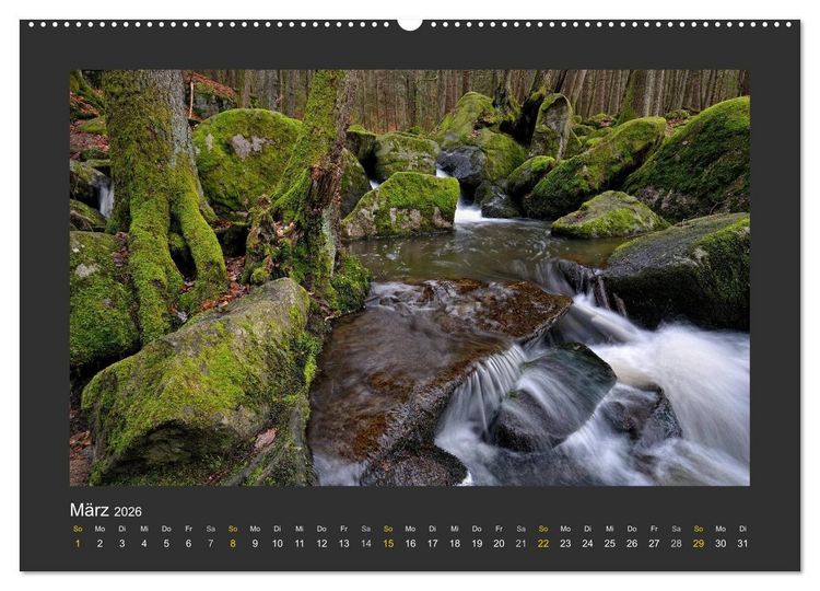 Produktbild: Poesie der Natur (hochwertiger Premium Wandkalender 2026 DIN A2 quer), Kunstdruck in Hochglanz