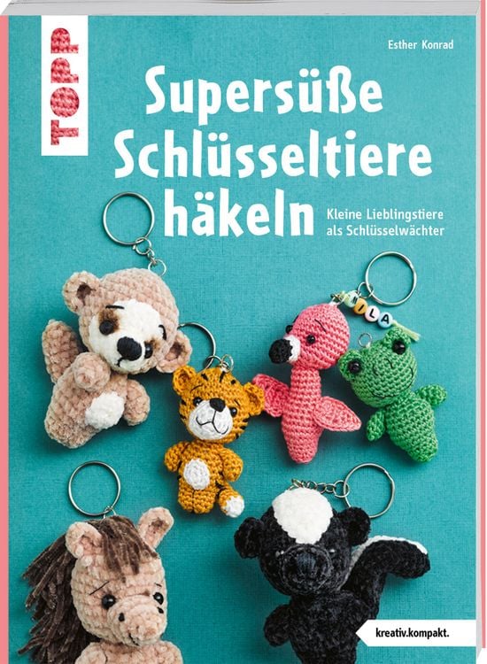 Bild vom Artikel Supersüße Schlüsseltiere häkeln (kreativ.kompakt.) vom Autor Esther Konrad
