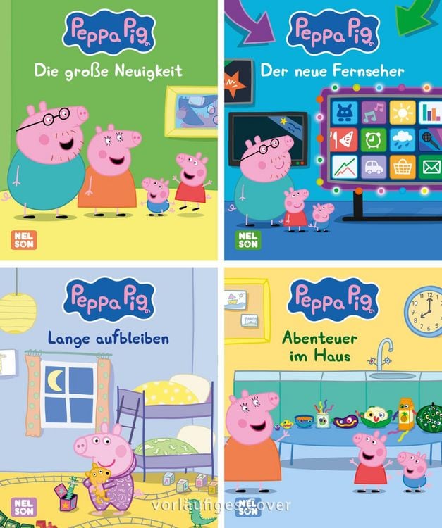 Produktbild: Nelson Mini-Bücher: 4er Peppa Pig 33-36