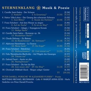 Produktbild: Beckmann, M: Sternenklang-Musik & Poesie Vol.1