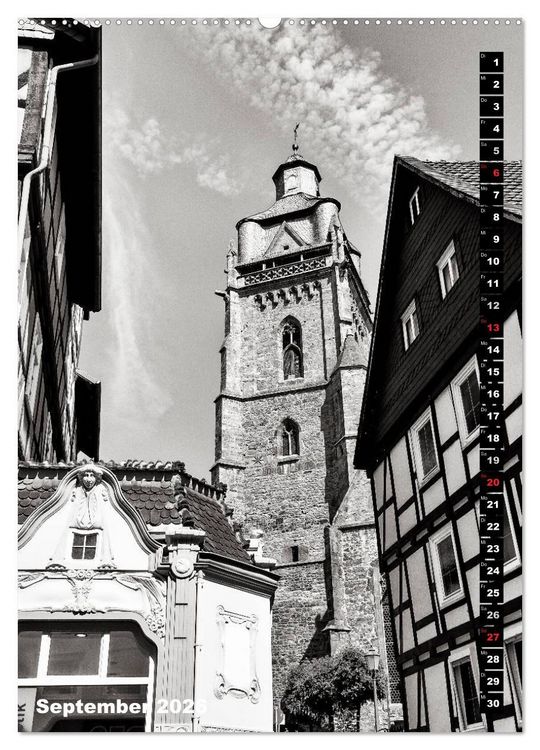 Produktbild: Ein Blick auf Bad Wildungen (hochwertiger Premium Wandkalender 2026 DIN A2 hoch), Kunstdruck in Hochglanz