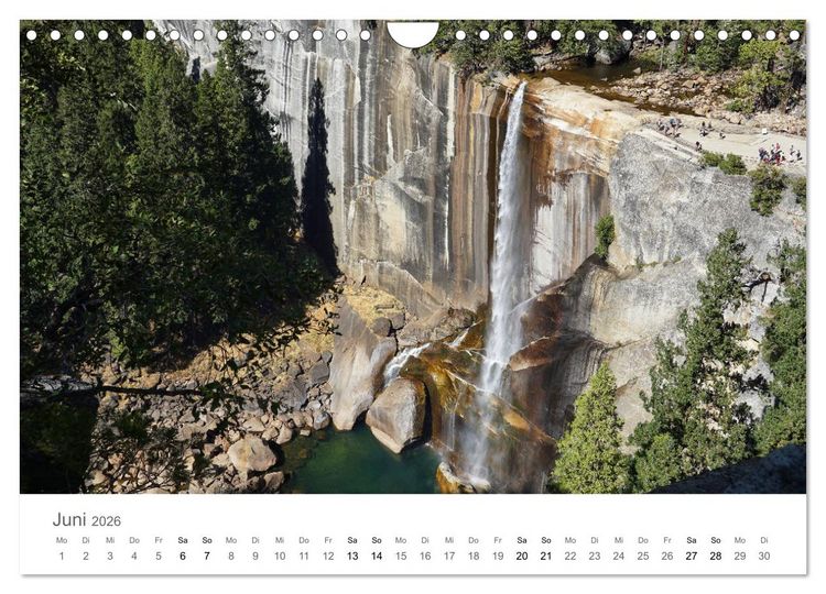Produktbild: Wasserf&auml;lle - die sch&ouml;nsten Wasserf&auml;lle der Welt (Wandkalender 2026 DIN A4 quer), CALVENDO Monatskalender