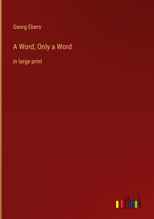 Produktbild: A Word, Only a Word