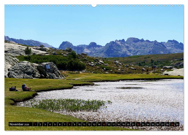 Produktbild: Korsikas wilder Norden. GR20 Impressionen (hochwertiger Premium Wandkalender 2026 DIN A2 quer), Kunstdruck in Hochglanz