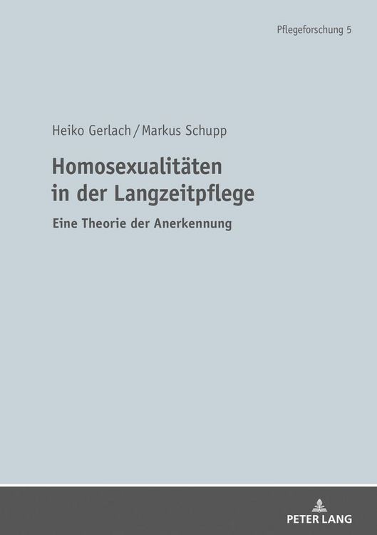 Produktbild: Homosexualit&auml;ten in der Langzeitpflege