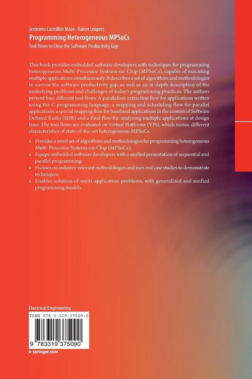 Produktbild: Programming Heterogeneous MPSoCs