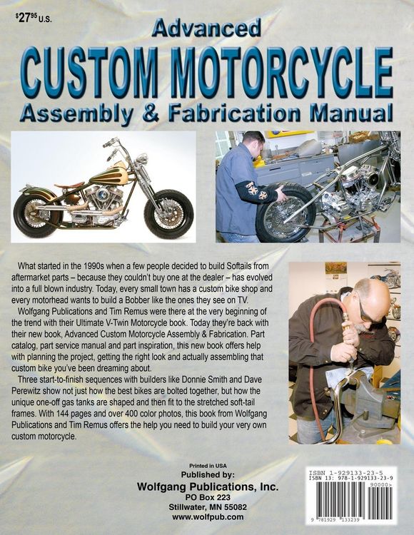 Produktbild: Advanced Custom Motorcycle Assembly & Fabrication