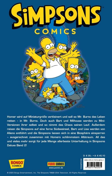 Produktbild: Die Simpsons Comics Deluxe