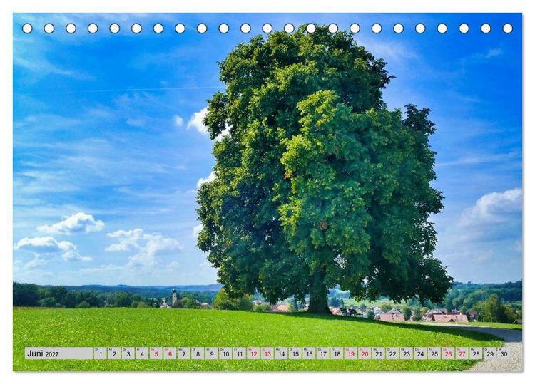 Produktbild: Die Stauden, eine Landschaft aus dem Bilderbuch (Tischkalender 2027 DIN A5 quer), CALVENDO Monatskalender