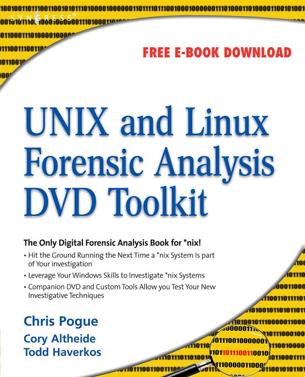 Produktbild: UNIX and Linux Forensic Analysis DVD Toolkit