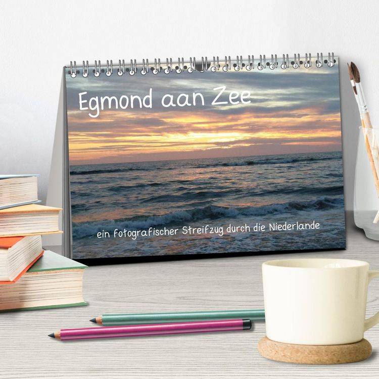 Produktbild: Egmond aan Zee (Tischkalender 2026 DIN A5 quer), CALVENDO Monatskalender