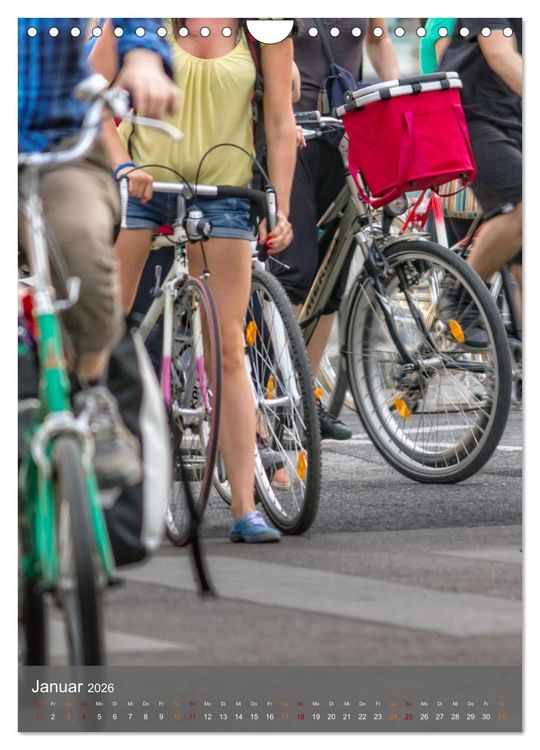 Produktbild: Fahrradfahren (Wandkalender 2026 DIN A4 hoch), CALVENDO Monatskalender