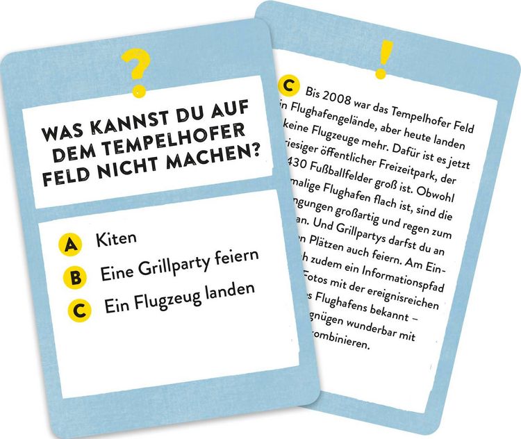 Produktbild: Wer h&auml;tte das gedacht?! Das Unn&uuml;tzes Wissen-Quiz Berlin