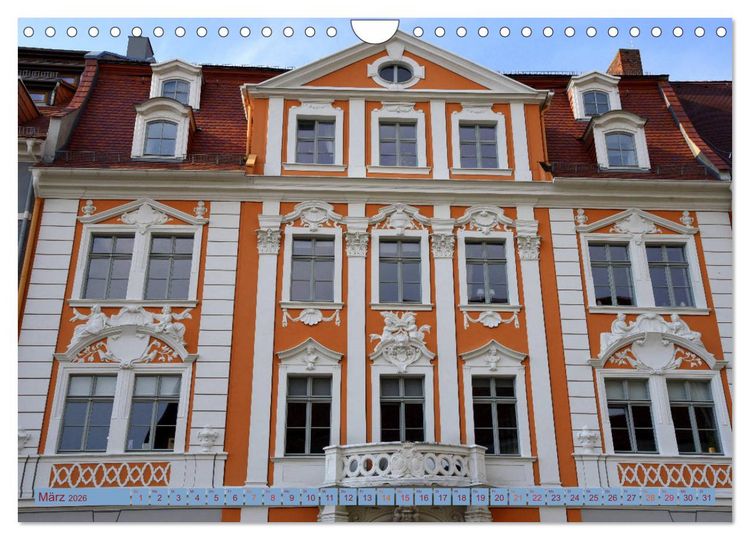 Produktbild: Fassadenreichtum in G&ouml;rlitz (Wandkalender 2026 DIN A4 quer), CALVENDO Monatskalender